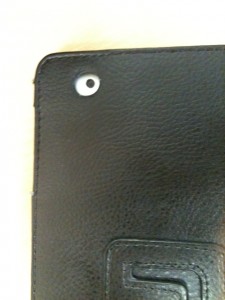 ipad2用レザー調ケース背面 ipad2用レザー調ケース背面