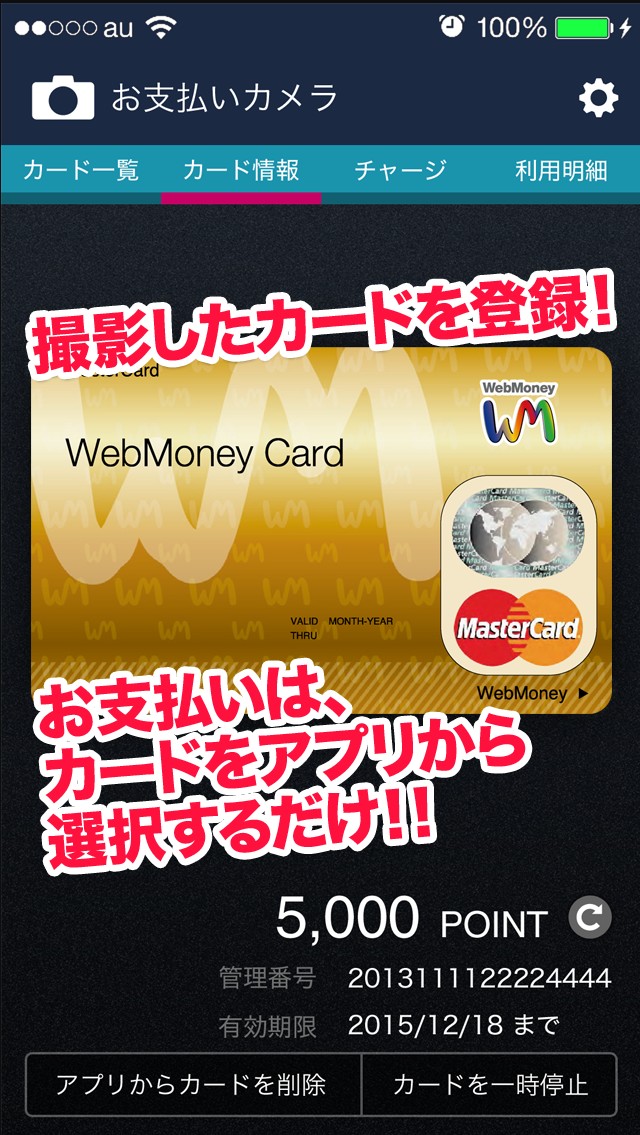 WebMoneyカードケース