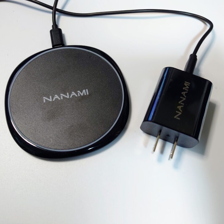 NANAMI ワイヤレス充電器 (QC3.0 急速充電器付き) 