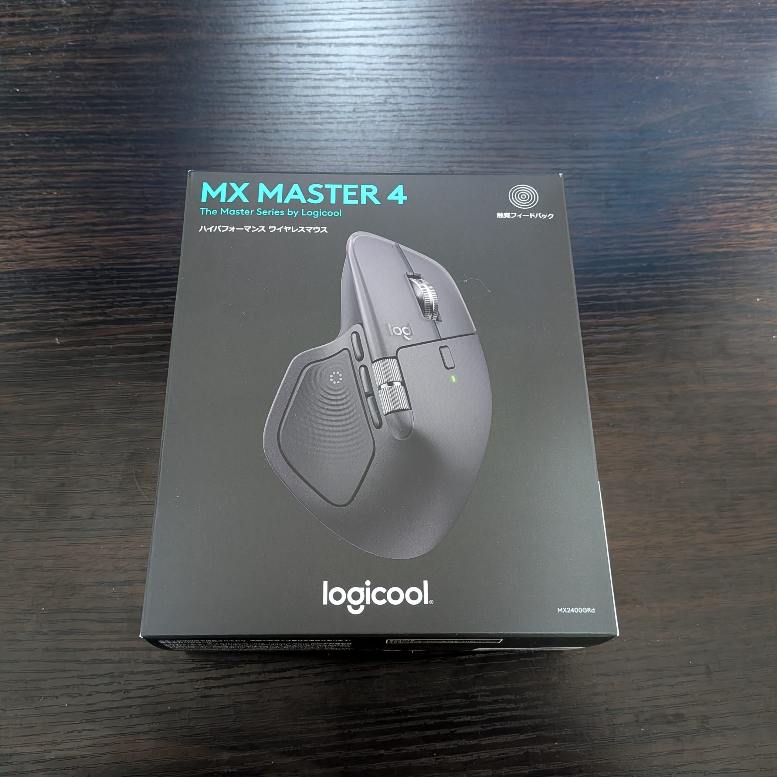 ロジクールMX Master4パッケージ表